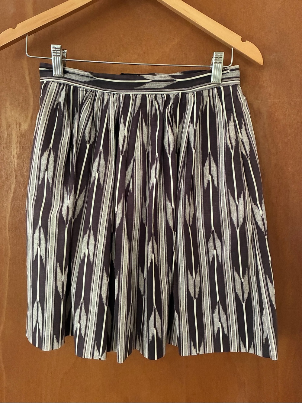 Handmade Vintage Southwestern Print Patterned Pleated Women’s Skirt